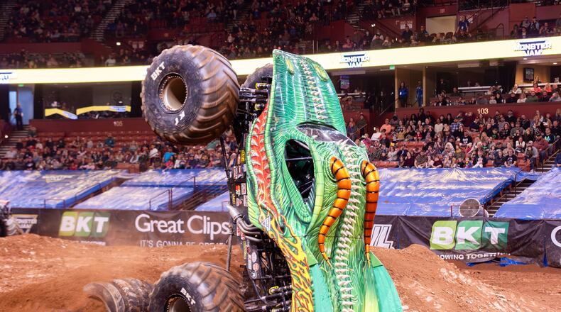 Monster Jam comes to the Nutter Center Nov. 2 and 3. CONTRIBUTED