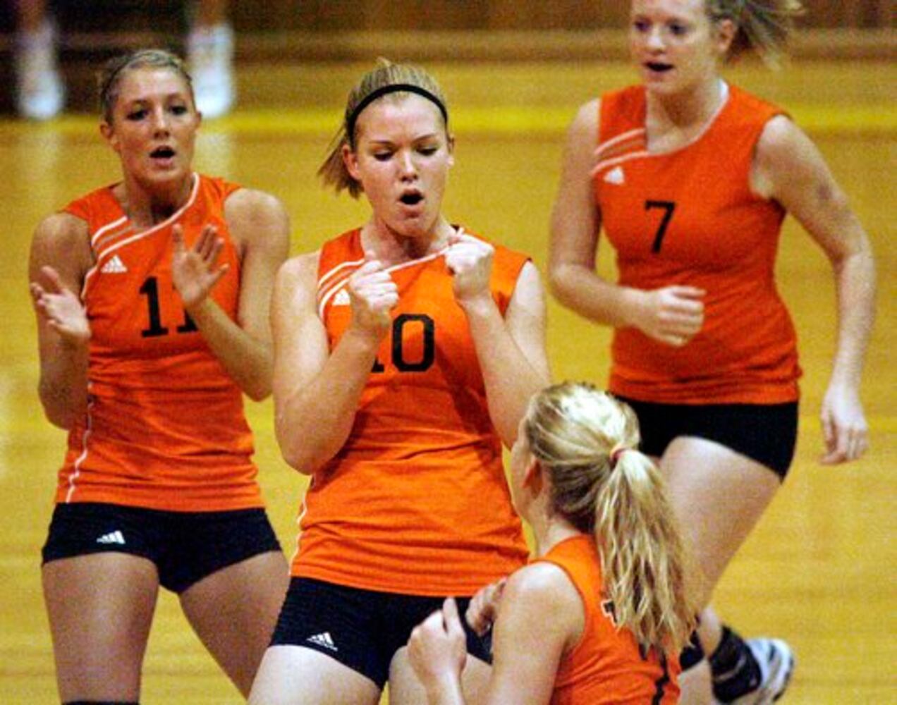 Northeastern vs. West Liberty-Salem volleyball