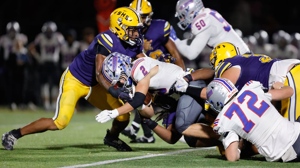 The Springfield High School football team beat Marysville 35-6 on Friday, Oct. 31 at Wildcat Stadium. MICHAEL COOPER / STAFF PHOTO