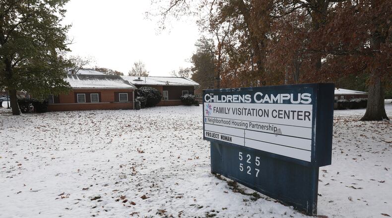 The new Clark County Dispatch Center will be located on Home Road in the former Clark County Department of Job and Family Services Children’s Home. BILL LACKEY/STAFF