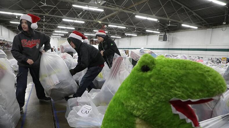 Springfield Salvation Army provides toys and other items to about 2,000 kids annually and expect the need to grow this year. FILE