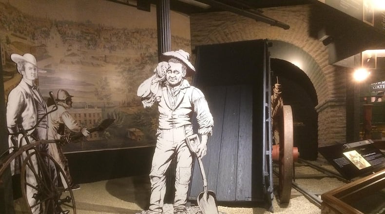 No other technology is more representative of the Industrial Revolution than the railroad industry, which dramatically changed Springfield. PHOTO COURTESY OF THE CLARK COUNTY HISTORICAL SOCIETY