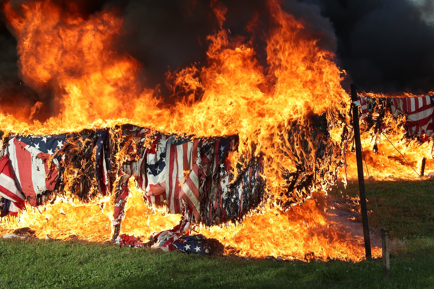 PHOTOS: Flag Retirement Ceremony