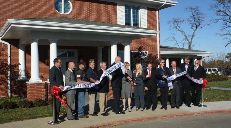 The grand opening was Wednesday for $6.5 million Fisher House at the Dayton VA Medical Center. KAITLIN SCHROEDER/STAFF