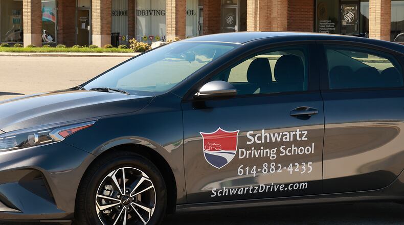 Schwartz Driving School in the Park Shopping Center on Bechtle Avenue. BILL LACKEY/STAFF