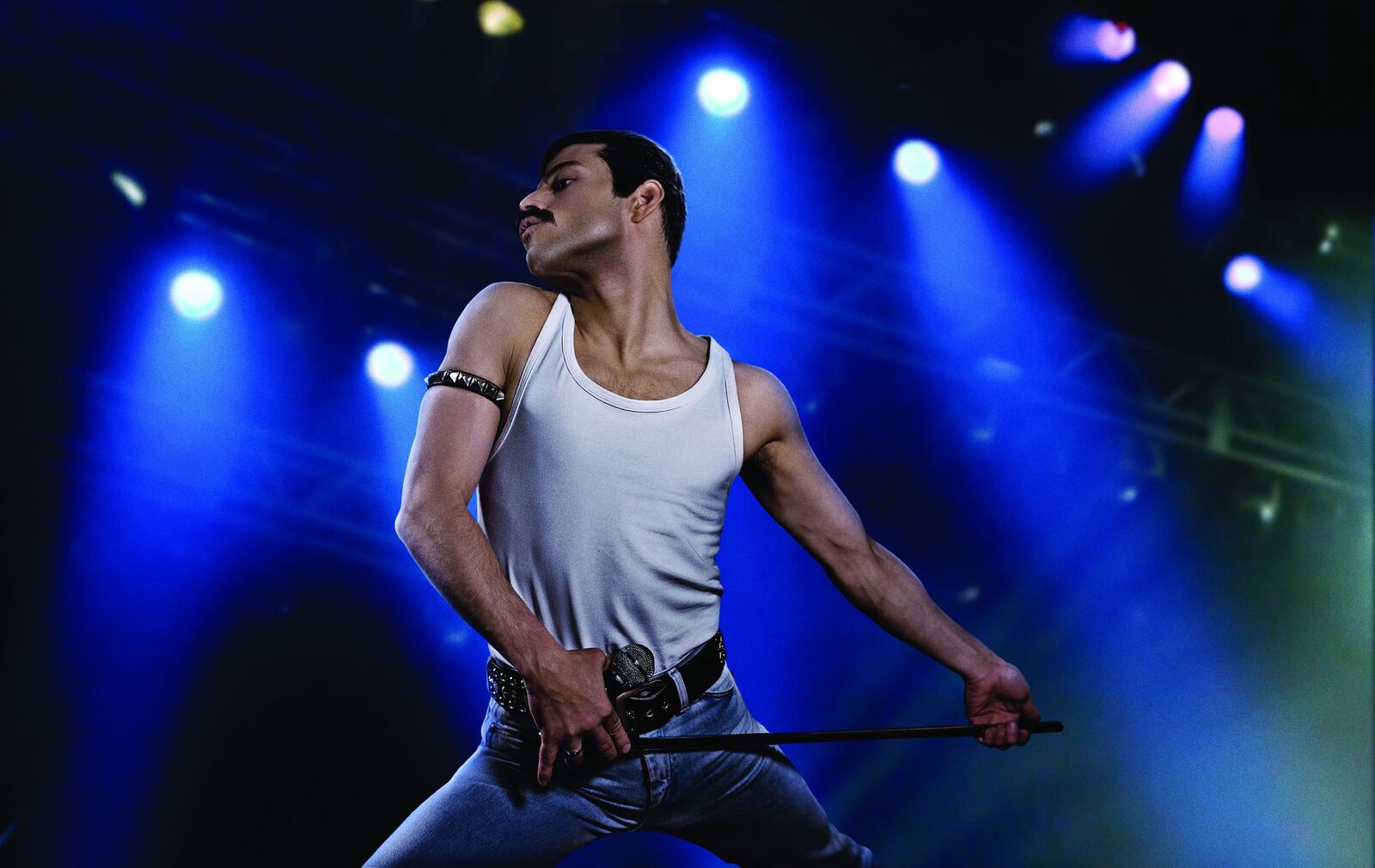 Rami Malek as rock icon Freddie Mercury in "Bohemian Rhapsody."