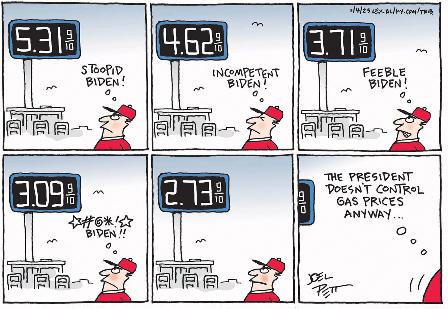 WEEK IN CARTOONS: Kevin McCarthy and the GOP, Joe Biden and more