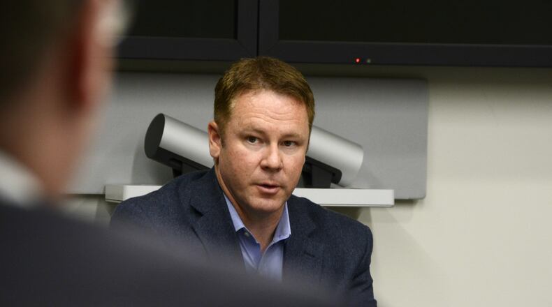 U.S. Rep. Warren Davidson, R-Troy, has introduced a bill that would streamline welfare programs and create a commission to evaluate them. MICHAEL D. PITMAN/FILE