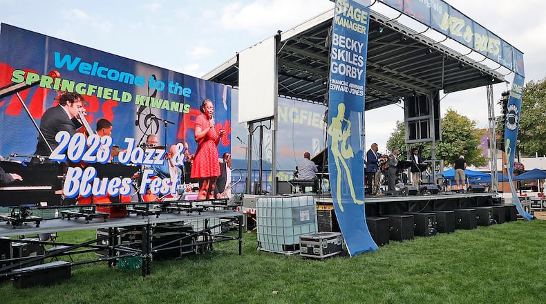 The Springfield Jazz & Blues Festival Friday, August 11, 2023. BILL LACKEY/STAFF
