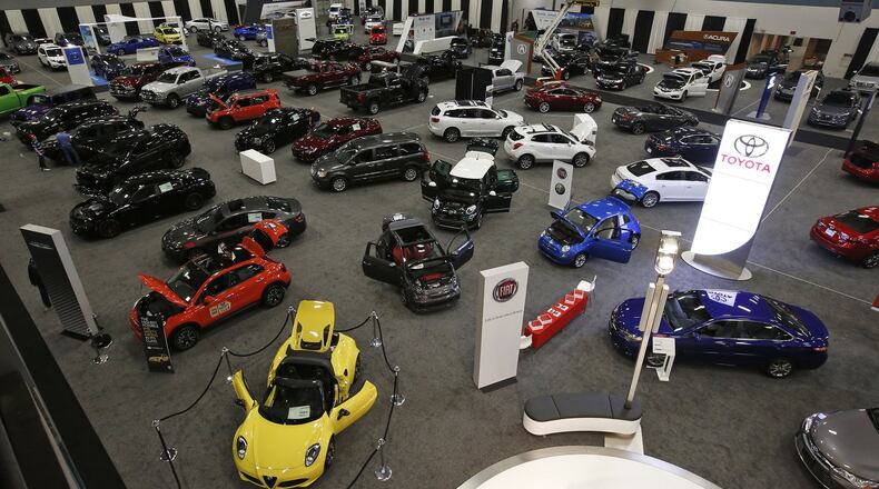 The Dayton Auto Show at the Dayton Convention Center Feb. 22-25 will include cars from Alpha-Romeo to Volvo. Shoppers can use such shows as a one-stop fact-finding mission for their next car purchase. They can ask questions of the experts at the displays, get hands-on exploring the vehicles, and sometimes even take a test drive. TY GREENLEES/STAFF