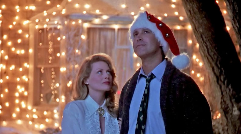 Beverly D'Angelo and Chevy Chase in "National Lampoon's Christmas Vacation" (1989). HANDOUT