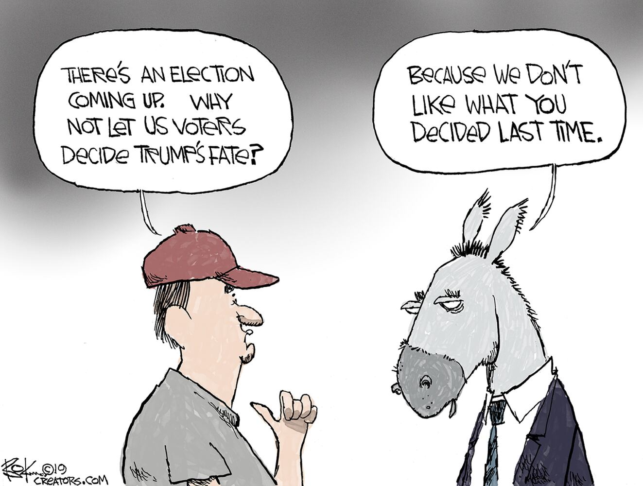 Week in cartoons: Medicare for all, Popeyes and more