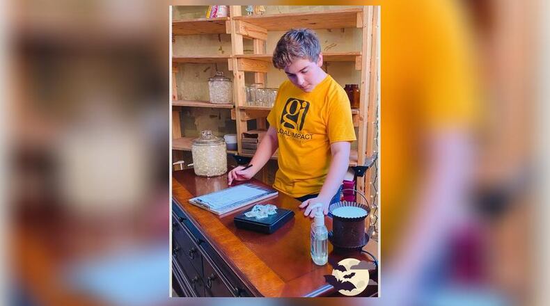 First Friday activities will see Noah Chesshir, a freshman at Global Impact STEM Academy, introduce a Zero Waste Pop-Up Shop with youth service group BATS at the Hatch Artist Studios. Contributed photo