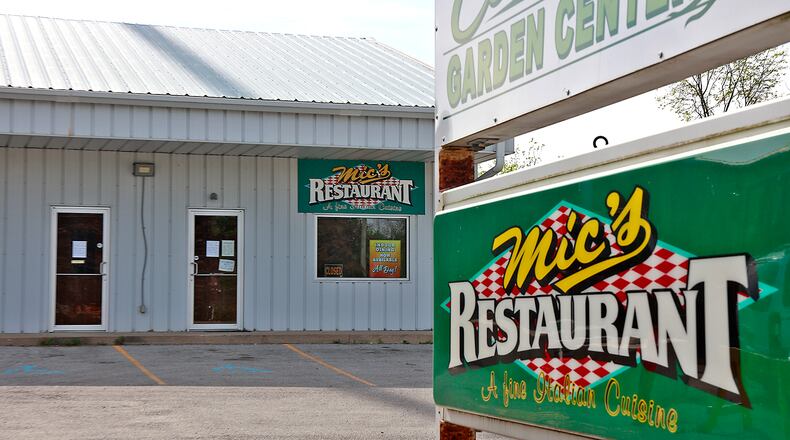 Mic's Restaurant on Mechanicsburg Road is closing at the end of June. BILL LACKEY/STAFF