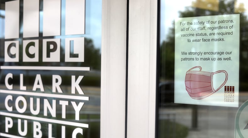 The Clark County Public Library and Springfield Symphony Orchestra combine for family story event. BILL LACKEY/STAFF