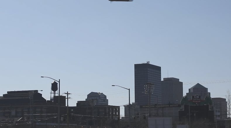 The recent FAA authorization for small UAVs or drones to fly in U.S. airspace has raised privacy concerns for some. This Spear UAV build and flown by UAVision in Dayton carries a video camera.