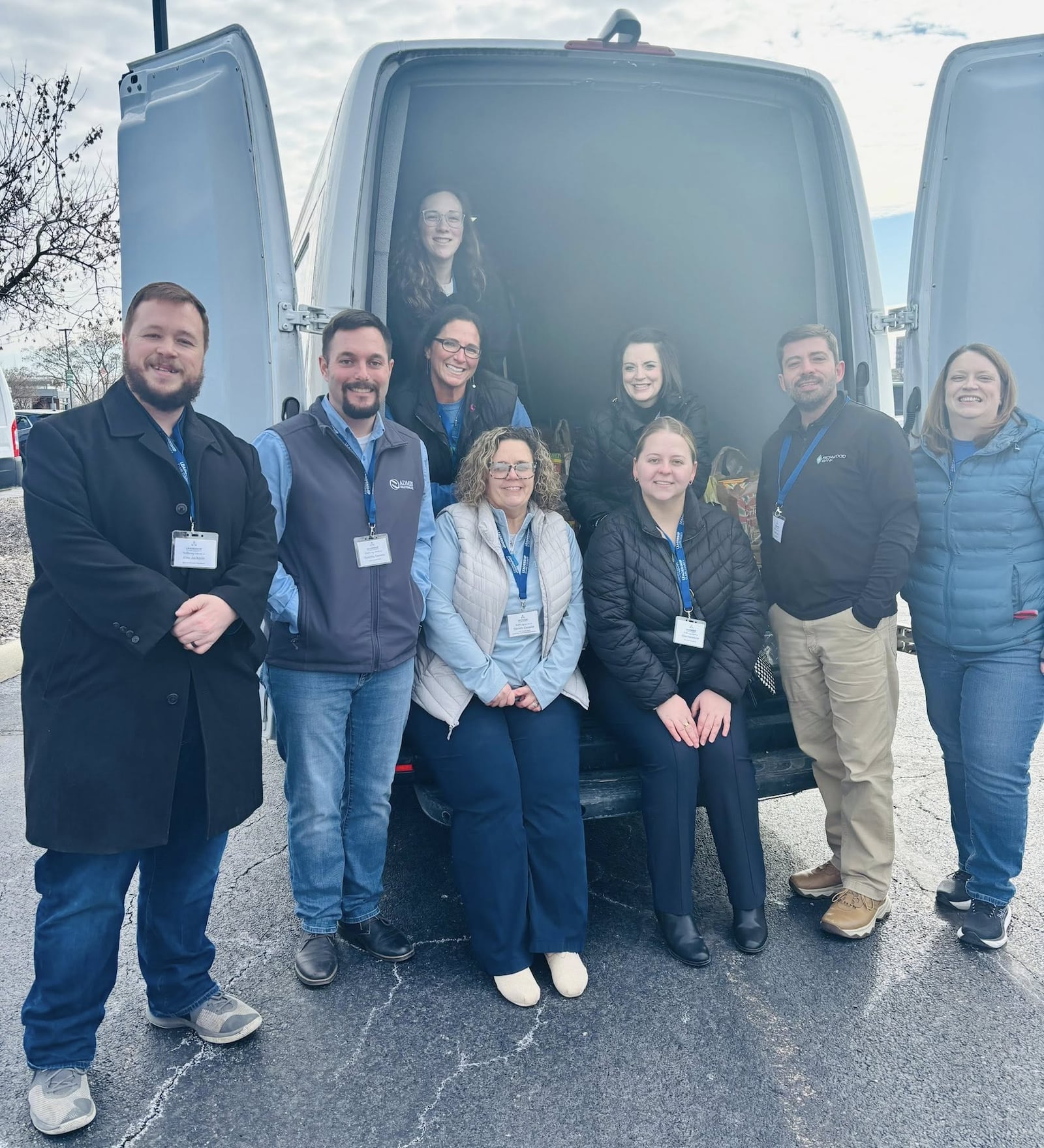 The current class of Leadership Clark County collected more than 9,000 pounds of non-perishable food items as part of its annual Community Impact Project benefiting Second Harvest Food Bank of Clark, Champaign & Logan Counties. LEADERSHIP CLARK COUNTY / CONTRIBUTED