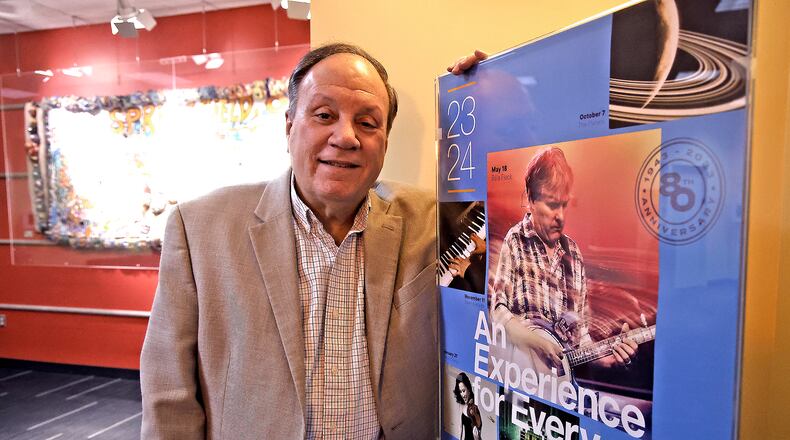 Lou Ross, executive director of the Clark State Performing Arts Center, Thursday, Jan. 4, 2024. BILL LACKEY/STAFF