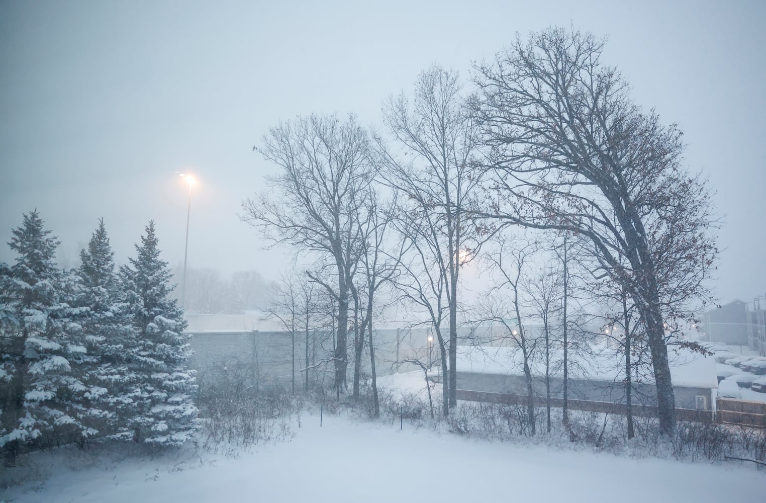 Snow in Central Ohio 