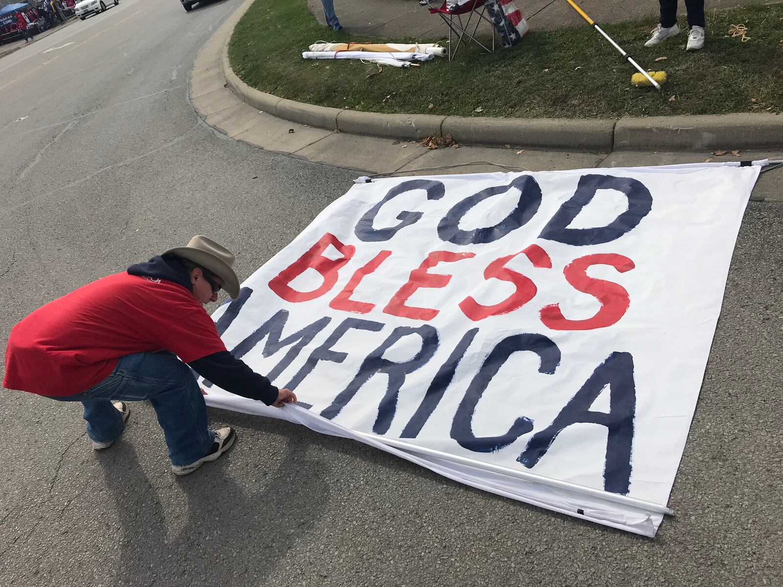 The rally begins at 7 p.m. tonight. STAFF PHOTO / JIM OTTE