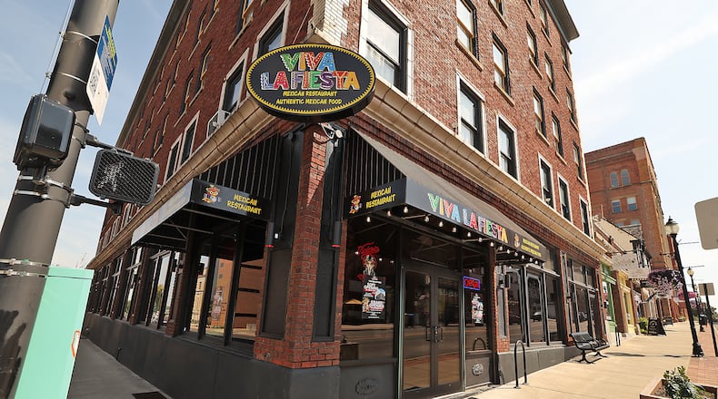 Viva La Fiesta Mexican restaurant will help host the monthly First Friday event on May 2 with the first Cinco de Mayo Block Party Celebration, 5-9 p.m. in downtown Springfield. BILL LACKEY/STAFF