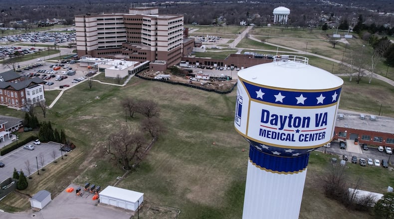 The Dayton VA main Medical Center was built in 1991 on 207 acres. JIM NOELKER/STAFF