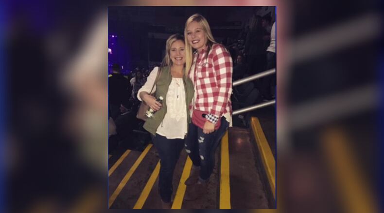 Andrea Heiser, pictured right