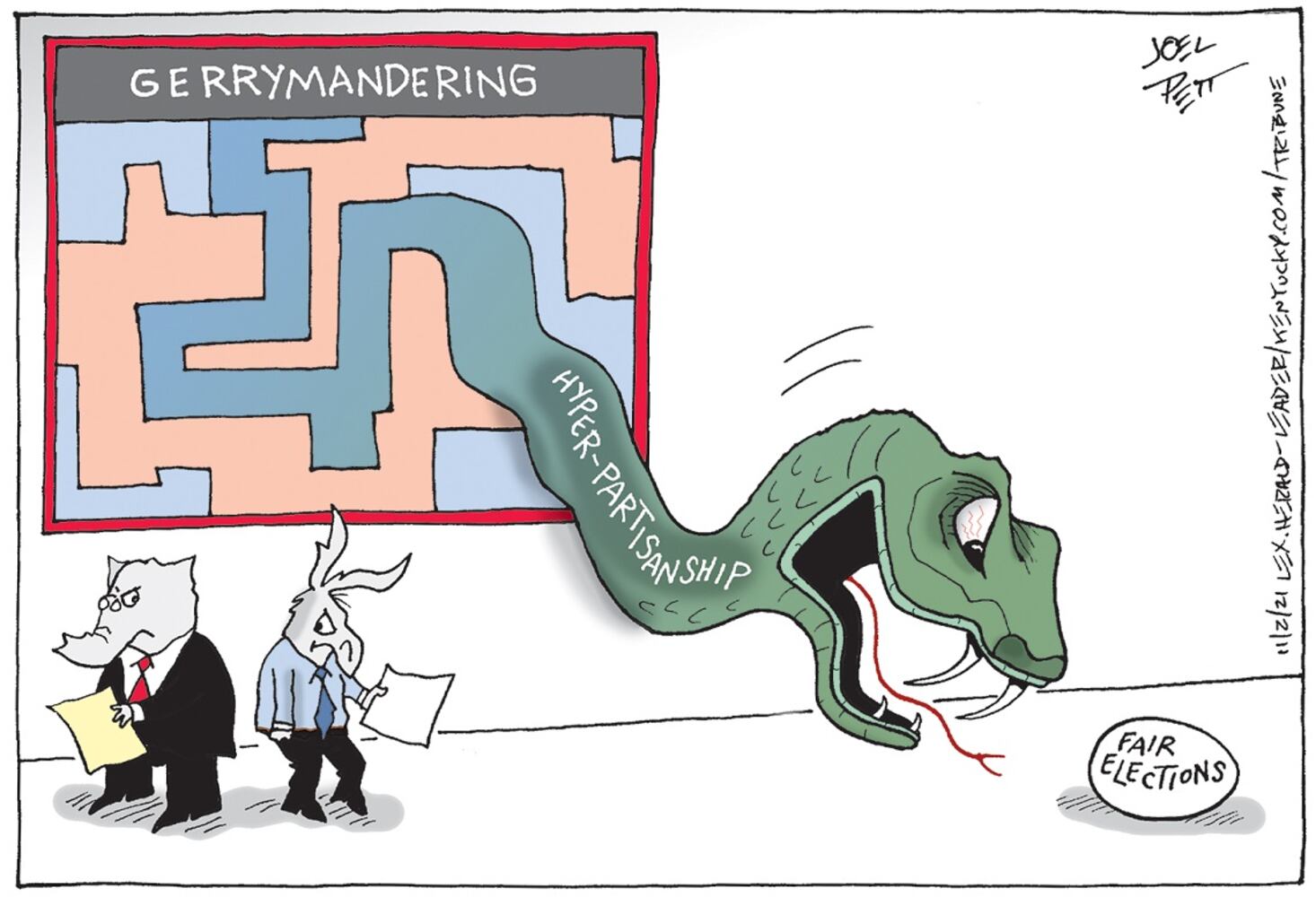 WEEK IN CARTOONS: Facebook name change, Biden’s spending plan and more