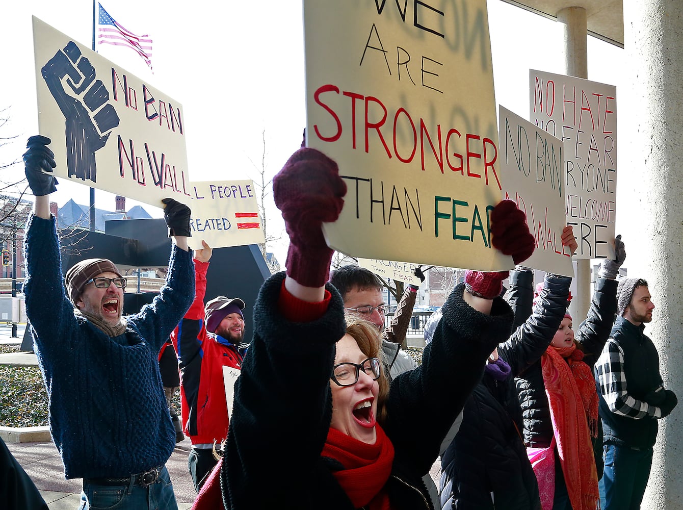 Springfield community protests