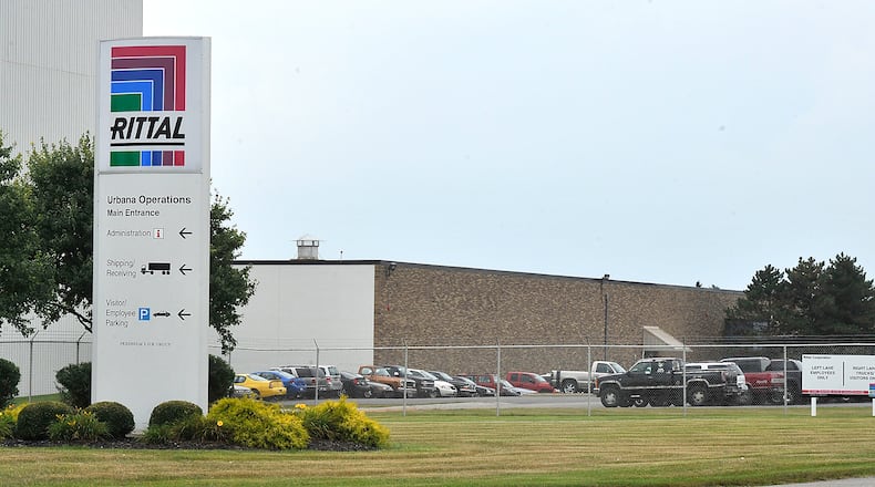 Rittal Corp., based in Urbana, is one of two companies that will host hiring events in Springfield this week. Bill Lackey/Staff