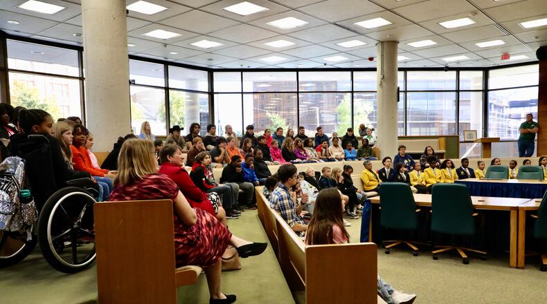 The Springfield City School District and City of Springfield's Legacy 24 kickoff event was held at Springfield City Hall. Contributed