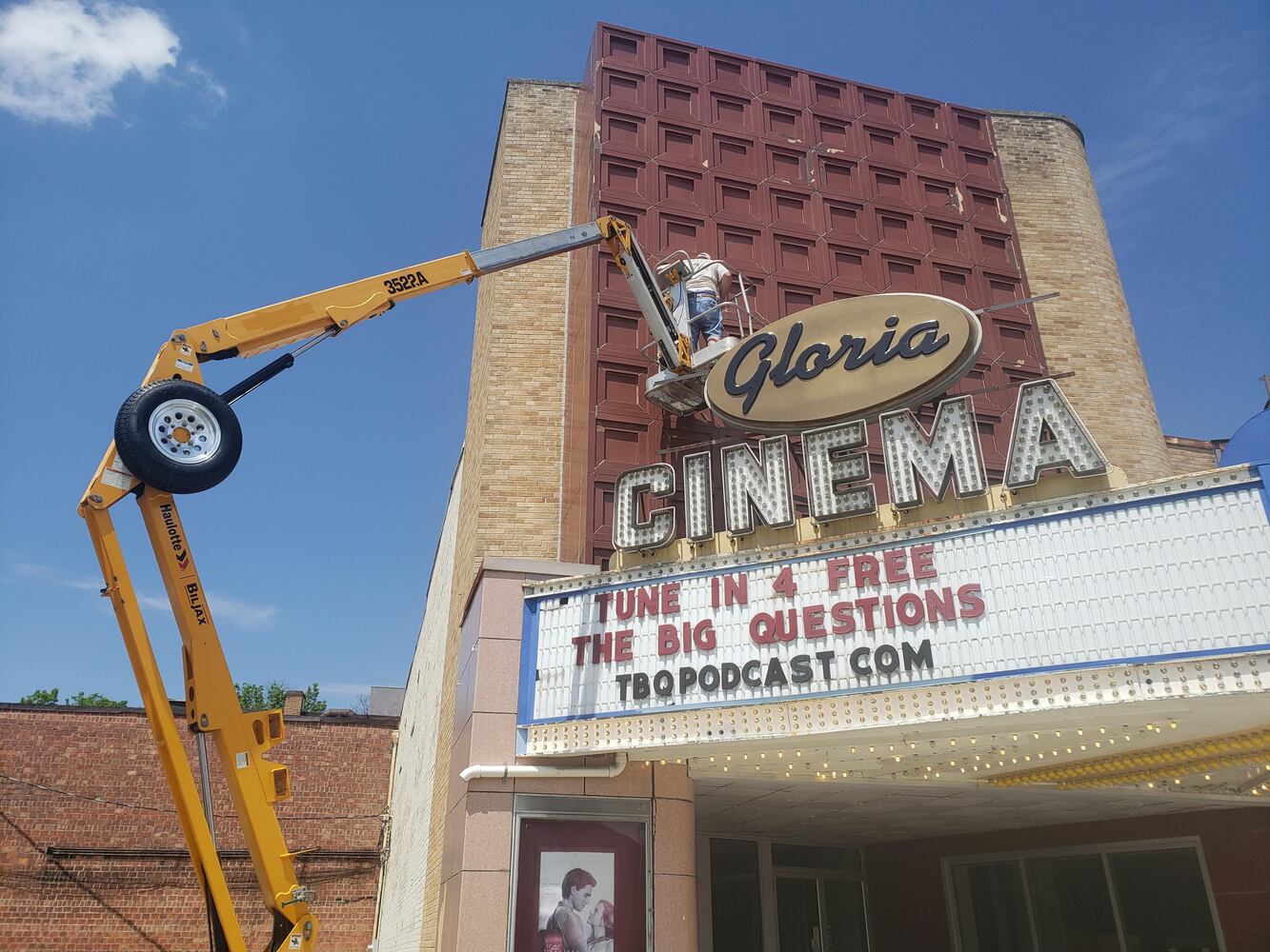 PHOTOS: Renovations continue at Gloria Theatre