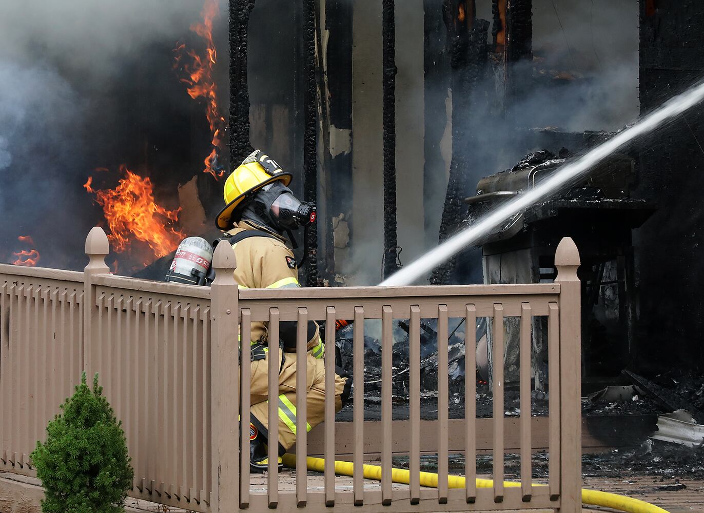 PHOTOS: House Fire on Thomaston Trail