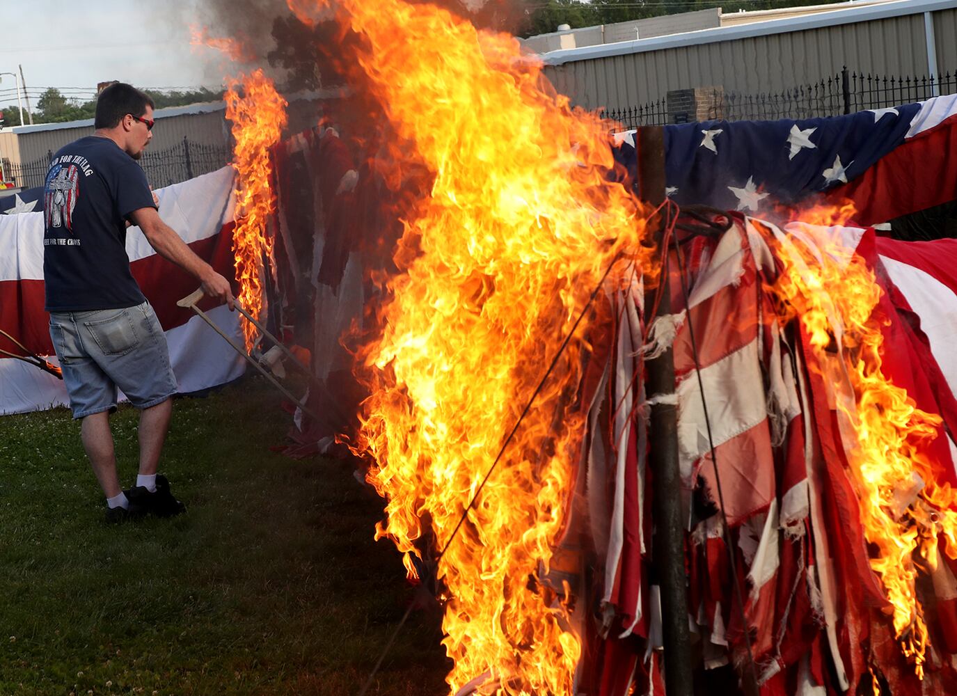 PHOTOS: Flag Retirement Ceremony