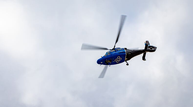 Premier Health's CareFlight Air and Mobile medical helicopter. PROVIDED/PREMIER HEALTH