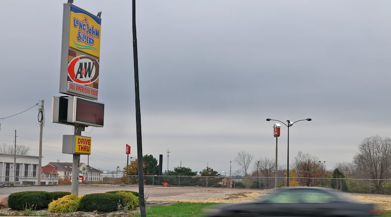 The former site of the Long John Silvers on South Limestone Street will soon be a Quick Trip gas station. BILL LACKEY/STAFF