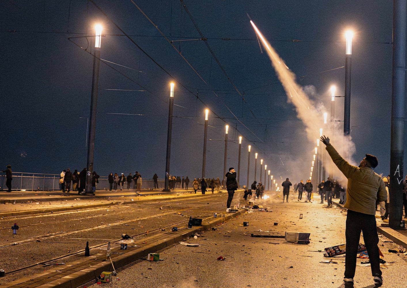 APTOPIX New Year's Eve Germany