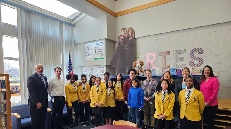 Springfield City School District students at Fulton Elementary School who are part of the ‘Legacy 24′ clubs, in partnership with the City of Springfield, recently presented their proposals for community improvement projects. The other schools in the club include Lagonda Elementary, Haywood Middle School, Schaefer Middle School, Springfield High School and the School of Innovation (SOI). Contributed