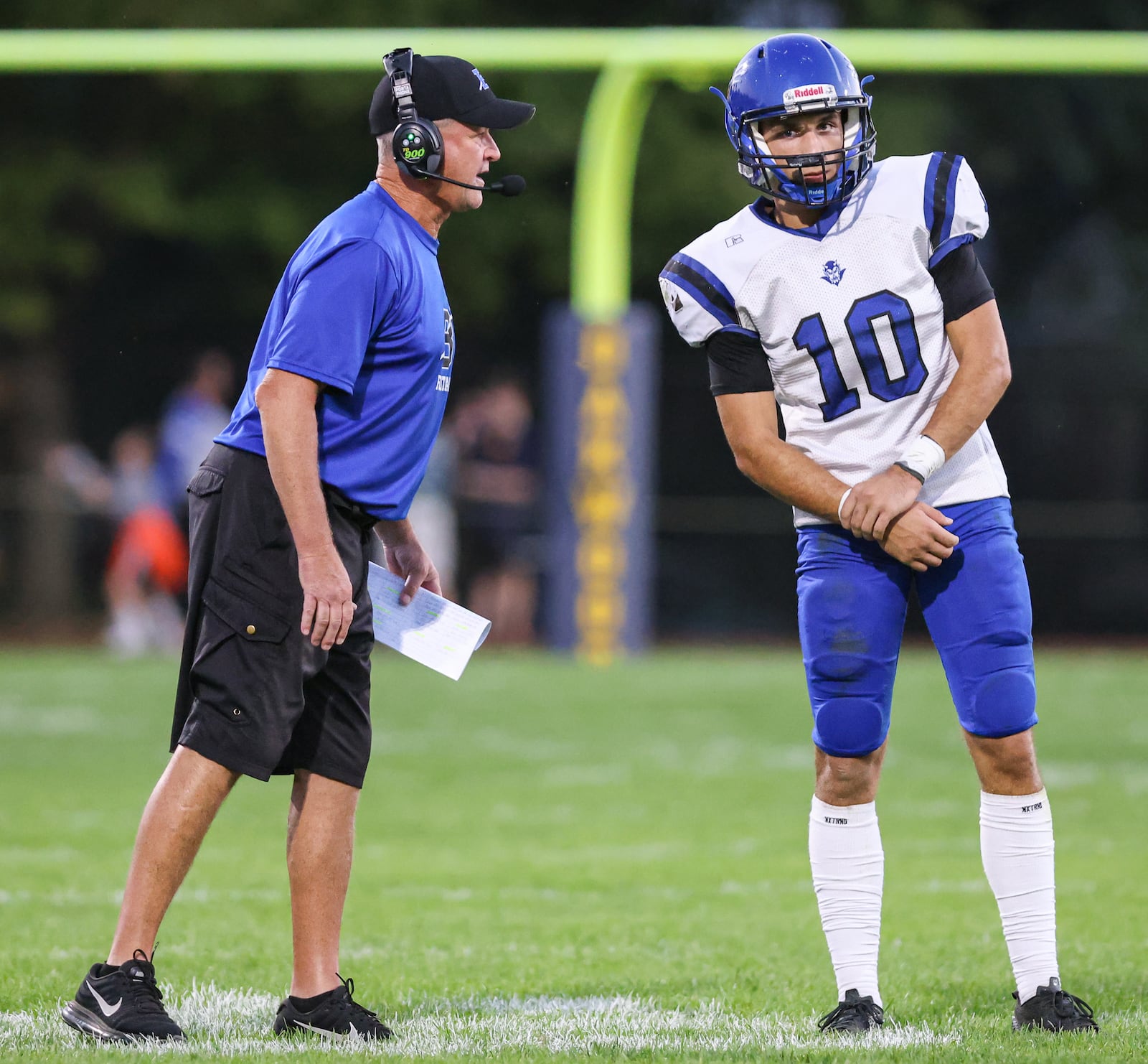 Brookville traveled to Oakwood for a Southwestern Buckeye League game on Friday, Oct. 3 at Mack Hummon Stadium. BRYANT BILLING / STAFF