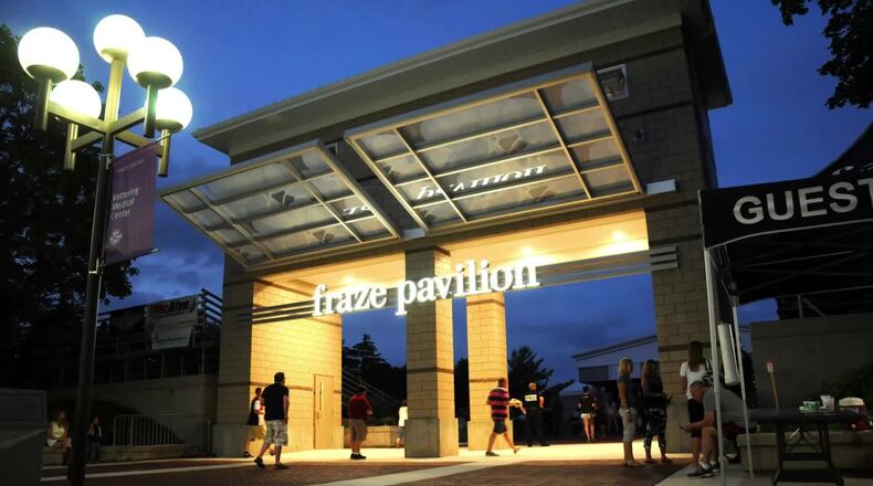 Three more shows at Kettering’s Fraze Pavilion have been announced for the 2022 season. FILE