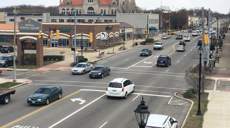 Greene County commissioners planned to vote today to reduce taxes the county collects. CHUCK HAMLIN / STAFF