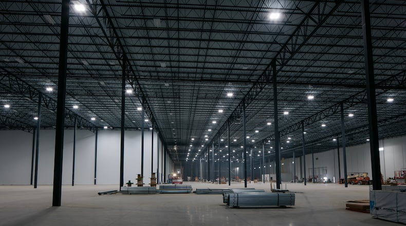 Progress on the "Arsenal-1" complex Anduril is building in Pickaway County near Columbus. The objective is a site for the production of thousands of weapons, including drones, creating 4,000 jobs by 2035. Contributed