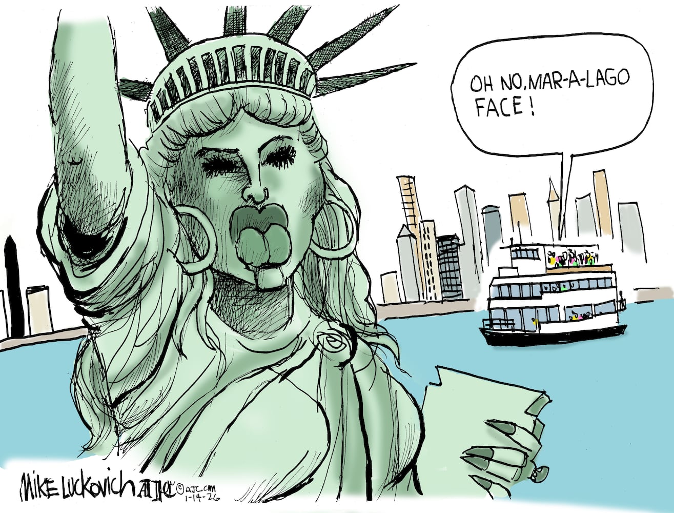 CARTOONS: Mike Luckovich, Jan. 17, 2026