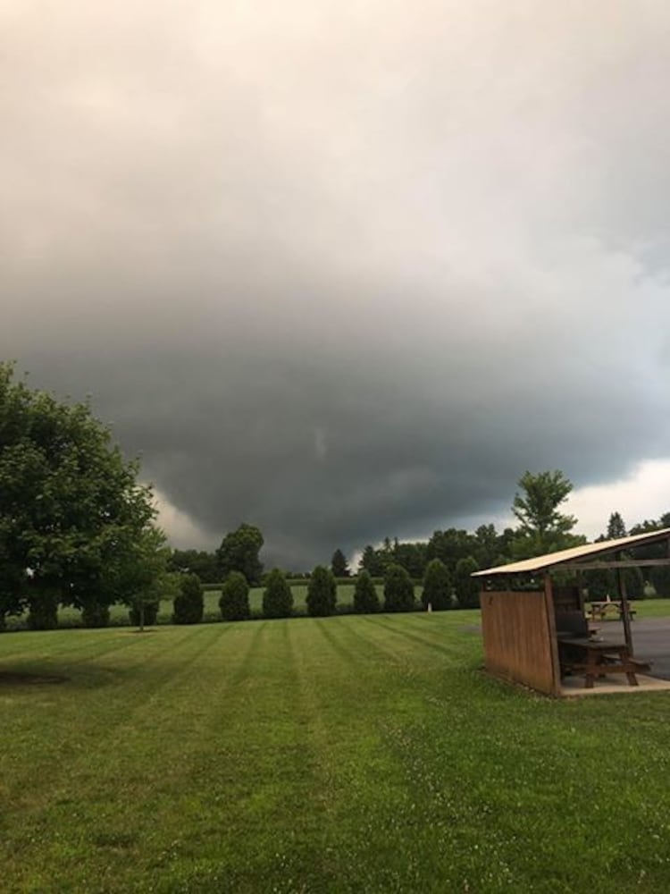Photos: Storms, possible tornado in Urbana, Champaign County