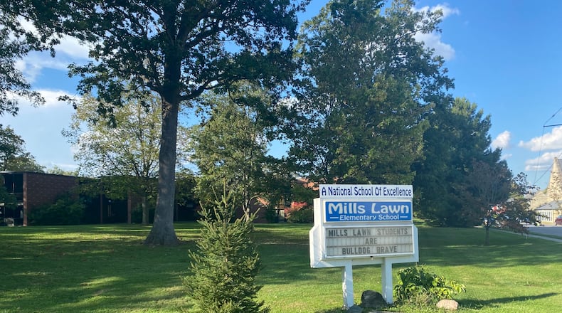 Mills-Lawn Elementary School in Yellow Springs. Eileen McClory / staff file