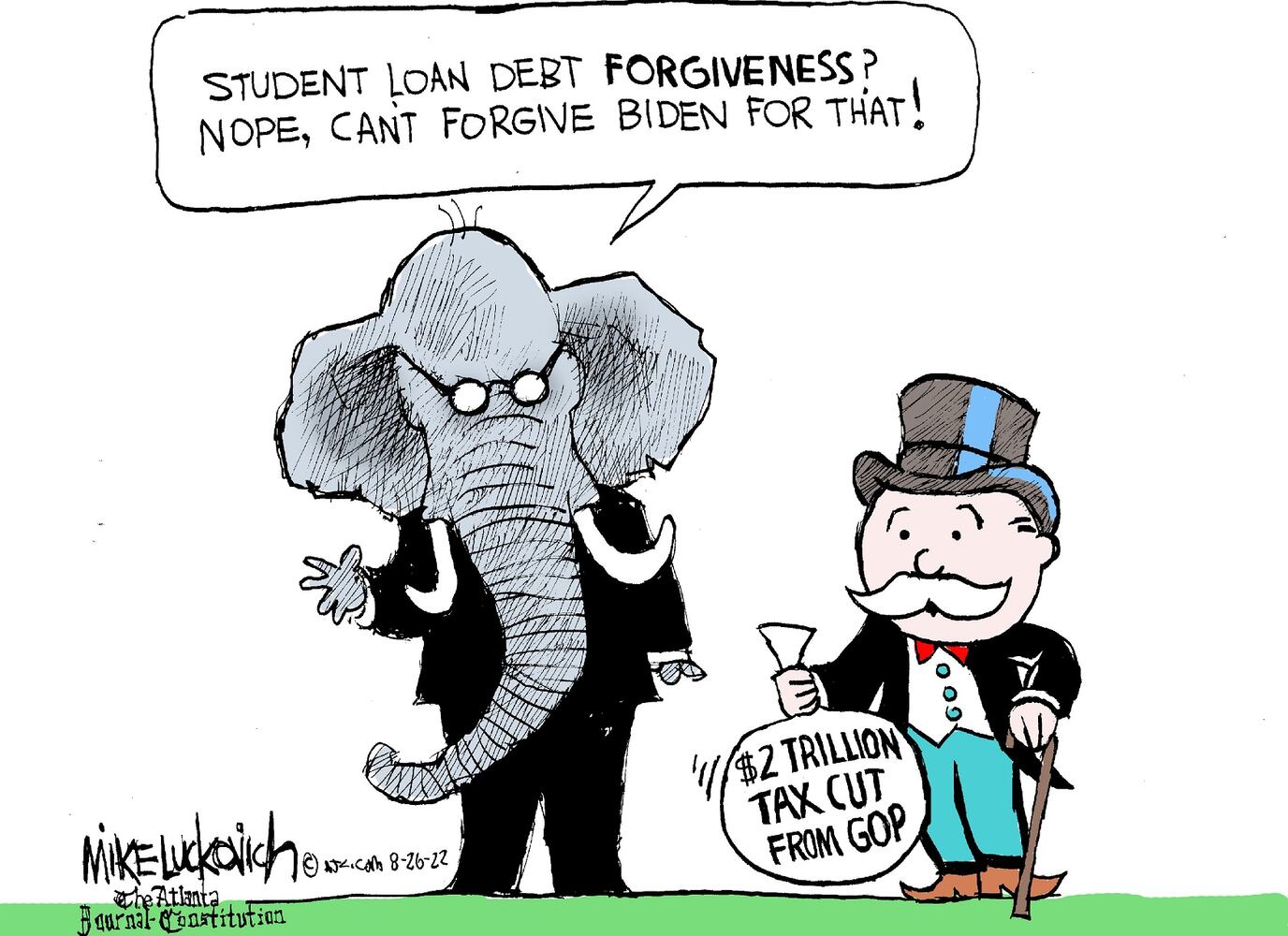WEEK IN CARTOONS: Student loans, redacted affidavit, Fauci and more