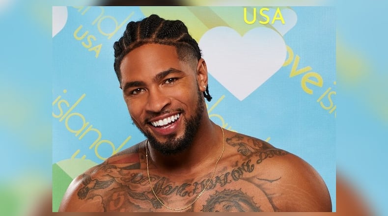 Springfield native Jesse Bray was one of the cast members on this season of Love Island USA. Contributed/Babygrande PR
