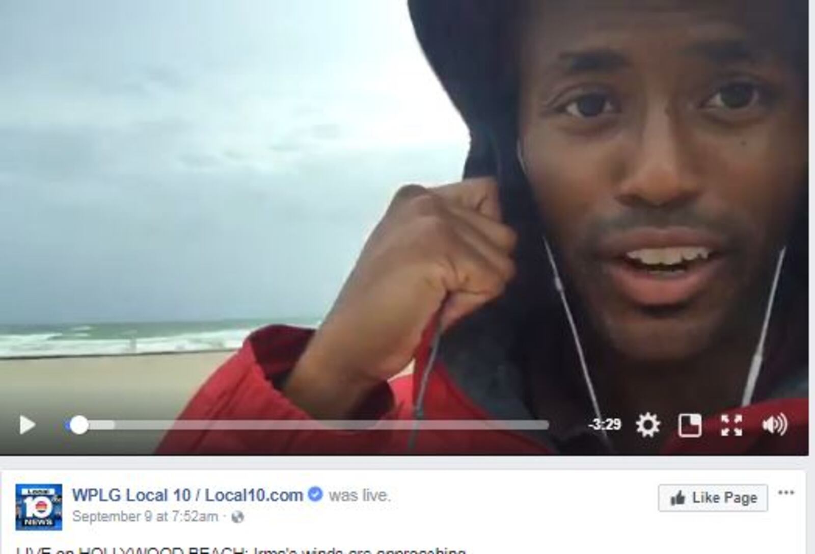 Former WHIO reporter Layron Livingston.