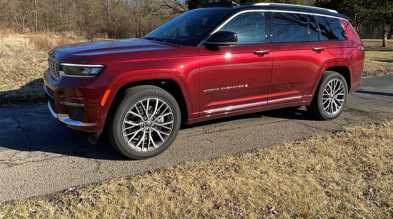 The Grand Cherokee L is a seven-passenger SUV (compared to eight-passenger configuration for the Grand Wagoneer). When it comes to the manufacturer's suggested retail price and value, the Grand Cherokee L outshines the pricey Grand Wagoneer. CONTRIBUTED PHOTO/JIMMY DINSMORE