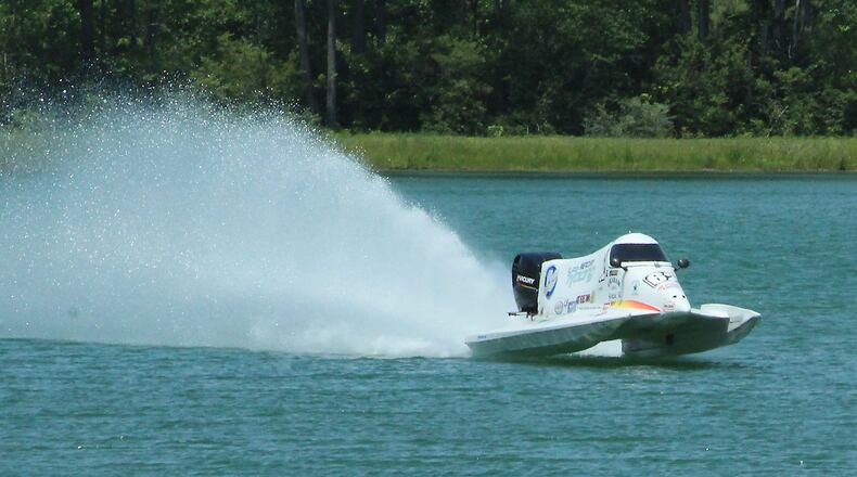 Power boat racing will return to the Clark County Fairgrounds this summer. JEFF GUERINI/STAFF